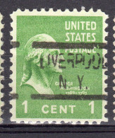 MM-821; USA Precancel/Vorausentwertung/Preo; LIVERPOOL (NY), Type 513 - Préoblitérés