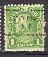 MM-812; USA Precancel/Vorausentwertung/Preo; CROWN POINT (NY), Type 713 - Prematasellado