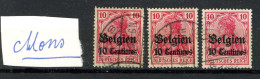 Mons (Besetzung Belgien / Occupation Belgique / Bezetting België) - Ocupación 1914 – 18