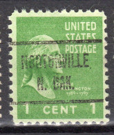 MM-892; USA Precancel/Vorausentwertung/Preo; NORTONVILLE (ND), Type 723 - Preobliterati