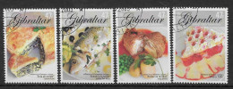 Gibraltar  2005  Mi.Nr. 1122 / 1125 , EUROPA CEPT / Gastronomie - Gestempelt / Fine Used / (o) - 2005