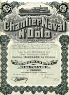 CHANTIER NAVAL N'DOLO - Afrique