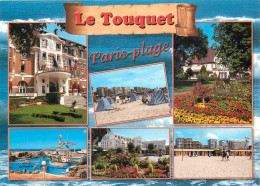 62 - Le Touquet - Multivues - Fleurs - Aqualud - Hotel Westminster - CPM - Voir Scans Recto-Verso - Le Touquet
