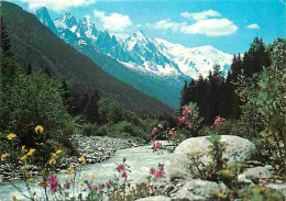 74 - Chamonix - Mont-Blanc - Les Aiguilles De Chamonix - L'Aiguille Du Midi - Le Mont-Blanc - CPM - Voir Scans Recto-Ver - Chamonix-Mont-Blanc