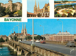 64 - Bayonne - Multivues - Automobiles - Flamme Postale De Tarnos - CPM - Voir Scans Recto-Verso - Bayonne