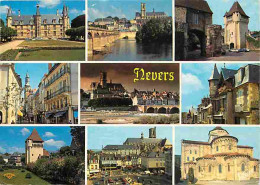 58 - Nevers - Multivues - Automobiles - CPM - Voir Scans Recto-Verso - Nevers