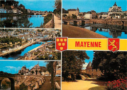 53 - Mayenne - Multivues - Blasons - Carte Neuve - CPM - Voir Scans Recto-Verso - Mayenne