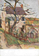 Art - Peinture - Paul Cézanne - L'arbre Et La Maison - CPM - Voir Scans Recto-Verso - Malerei & Gemälde