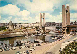 29 - Brest - La Tour Tanguy - Le Pont De Recouvrance - Bateaux - Automobiles - Voir Scans Recto Verso  - Brest