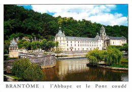 24 - Brantome - L'Abbaye Sur Les Rives De La Dronne Et Le Pont Coudé - CPM - Voir Scans Recto-Verso - Brantome