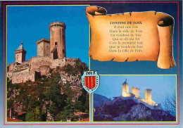 09 - Foix - Multivues - Blasons - Carte Neuve - CPM - Voir Scans Recto-Verso - Foix