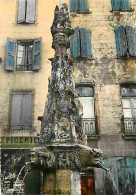 04 - Forcalquier - La Fontaine Saint Michel Et Ses Curieux Détails - CPM - Voir Scans Recto-Verso - Forcalquier