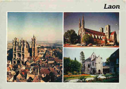 02 - Laon - Multivues - Automobiles - CPM - Voir Scans Recto-Verso  - Laon