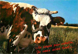 Animaux - Vaches - Carte Humoristique - Flamme Postale - CPM - Voir Scans Recto-Verso - Kühe