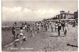 1956 SAN VINCENZO 1  VITA DI SPIAGGIA LIVORNO - Livorno