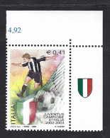 Italia 2003; Juventus Campione D’ Italia 2002-2003 Con Appendice “Italia”; Francobollo Di Angolo Superiore. - 2001-10:  Nuovi