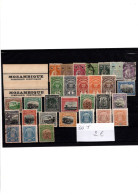 Lot De Timbres De Possessions Portugaises. Mozambique. Voir Scan . 30 Timbres - Andere & Zonder Classificatie