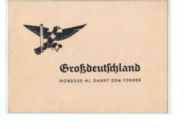DR Postkarte Klappkarte - Großdeutschland Nordsee HJ Fähnlein 2/91 Bolko Von Hardenfleth - Elternabend 1939 - Selten !!! - Andere & Zonder Classificatie