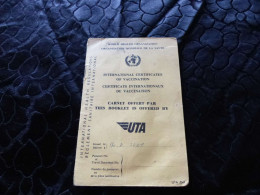 VP-232 , OMS , Organisation Mondiale De La Santé, Certificats Internationaux De Vaccination, 1974 - Documenti Storici