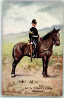 10671321 - Sign.Knight Army Service Corps Sergeant Uniform Pferd Tucks Oilette Nr.9167 - Andere & Zonder Classificatie