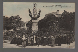 CPA - 65 - N°98 - Lourdes - La Vierge Couronnée - Animée - Circulée En 1927 - Lourdes