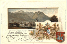 Gruss Aus Garmisch - Litho - Garmisch-Partenkirchen