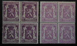 BELGIQUE N°422/422a MNH** - Unused Stamps