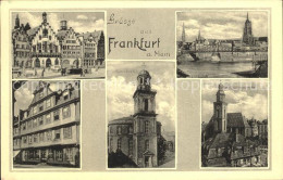 72092514 Frankfurt Main Pulskirche Roemerberg Goethehaus Frankfurt - Frankfurt A. Main