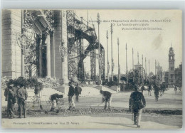 12003621 - Katastrophe  Exposition  Bruessel 1910  Nr. - Leuven