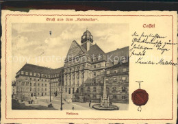 72092475 Kassel Rathaus Ratskelelr Kassel - Kassel