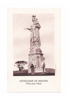 Notre-Dame De Monton, Priez Pour Nous, Statue, Vierge à L'Enfant - Devotion Images