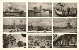 72092421 Burg Fehmarn Schiffe Strand  Burg - Fehmarn