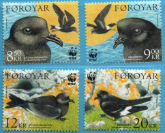 Faeroër 2005 Storm Swallows Values MNH Faroe Islands, Cept, Europe - Protección Del Medio Ambiente Y Del Clima