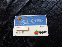 VP-237, Carte Club APPLE , Du 15 Janvier 1985 - Ohne Zuordnung