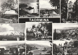 AD611 Taormina (Messina) - Panorama Vedute Multipla / Non Viaggiata - Altri & Non Classificati