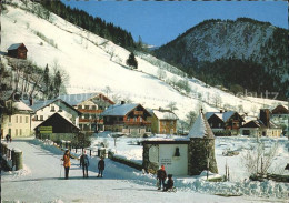 72092309 Mandling Ennstal Dorfpartie Mit Gasthof Taverne Und Dachstein Enns - Otros & Sin Clasificación