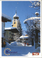 72092297 Westendorf Tirol Dorfpartie Im Winter Kirche Westendorf - Sonstige & Ohne Zuordnung