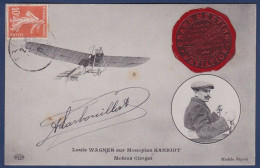 CPA Aviation Meeting Cachet Wagner Circulé Signature ? - Riunioni