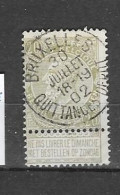 59 Bruxelles Quittance Depot  1902 - 1893-1900 Fijne Baard