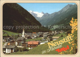 72092259 Neustift Stubaital Tirol Ortsansicht Neustift Im Stubaital - Sonstige & Ohne Zuordnung