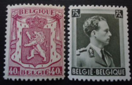 BELGIQUE N°479/480 MNH** - Unused Stamps