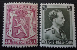 BELGIQUE N°479/480 MNH** - Nuevos