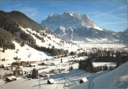 72092226 Lermoos Tirol OT Gries Mit Zugspitze Lermoos - Sonstige & Ohne Zuordnung