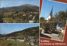 72092224 Treffling Am Millstaettersee Ortsansicht Panorama Dorfpartie Treffling - Altri & Non Classificati