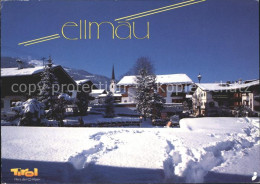 72092209 Ellmau Tirol Winteridyll Teilansicht Ellmau - Sonstige & Ohne Zuordnung