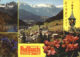 72092207 Russbach Pass Gschuett Vorderer Gosaussee Dachstein Tennengebirge Alpen - Altri & Non Classificati