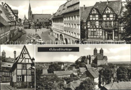 72092145 Quedlinburg Markt Finkenherd Klopstockhaus Schlossmuseum Stiftskirche Q - Autres & Non Classés