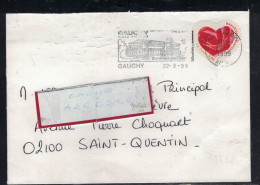 YT  A/A 26 SSL/ GAUCHY 22/2/1999 FAG HAUTE PICARDIE - Lettres & Documents