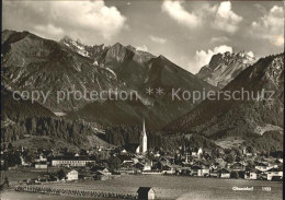 72092071 Oberstdorf Ortsansicht Mit Kirche Alpenpanorama Anatswald - Oberstdorf