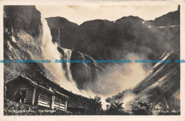 R142281 Skjeggedalsfoss. Hardanger. 10027. Eneret Carl Normanns. Bill Hopkins Co - Monde